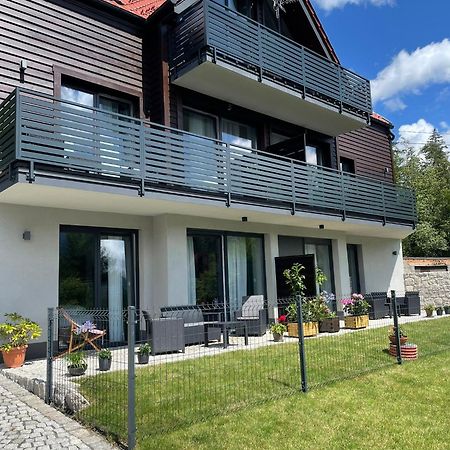 Z Widokiem Apartamenty - Apartamenty Z Widokiem Na Gory I Zewnetrzna Balia Szklarska Poręba Buitenkant foto