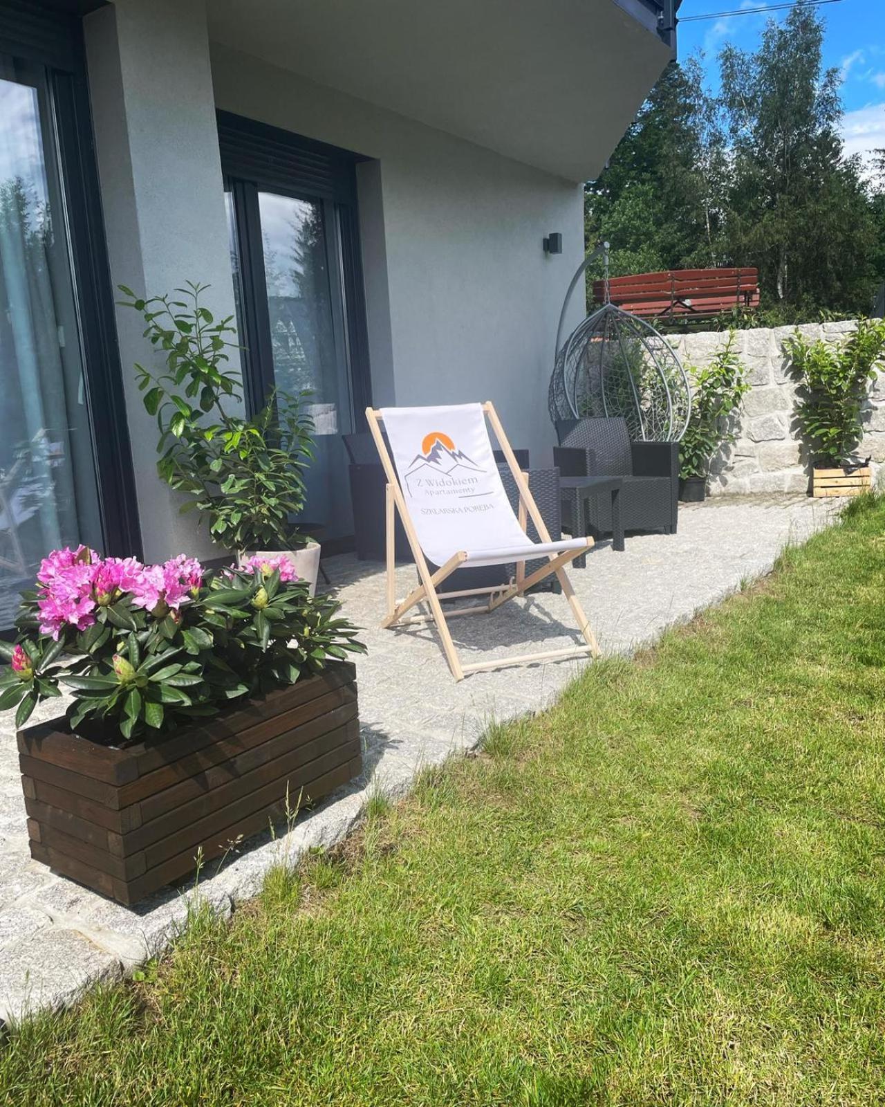 Z Widokiem Apartamenty - Apartamenty Z Widokiem Na Gory I Zewnetrzna Balia Szklarska Poręba Buitenkant foto