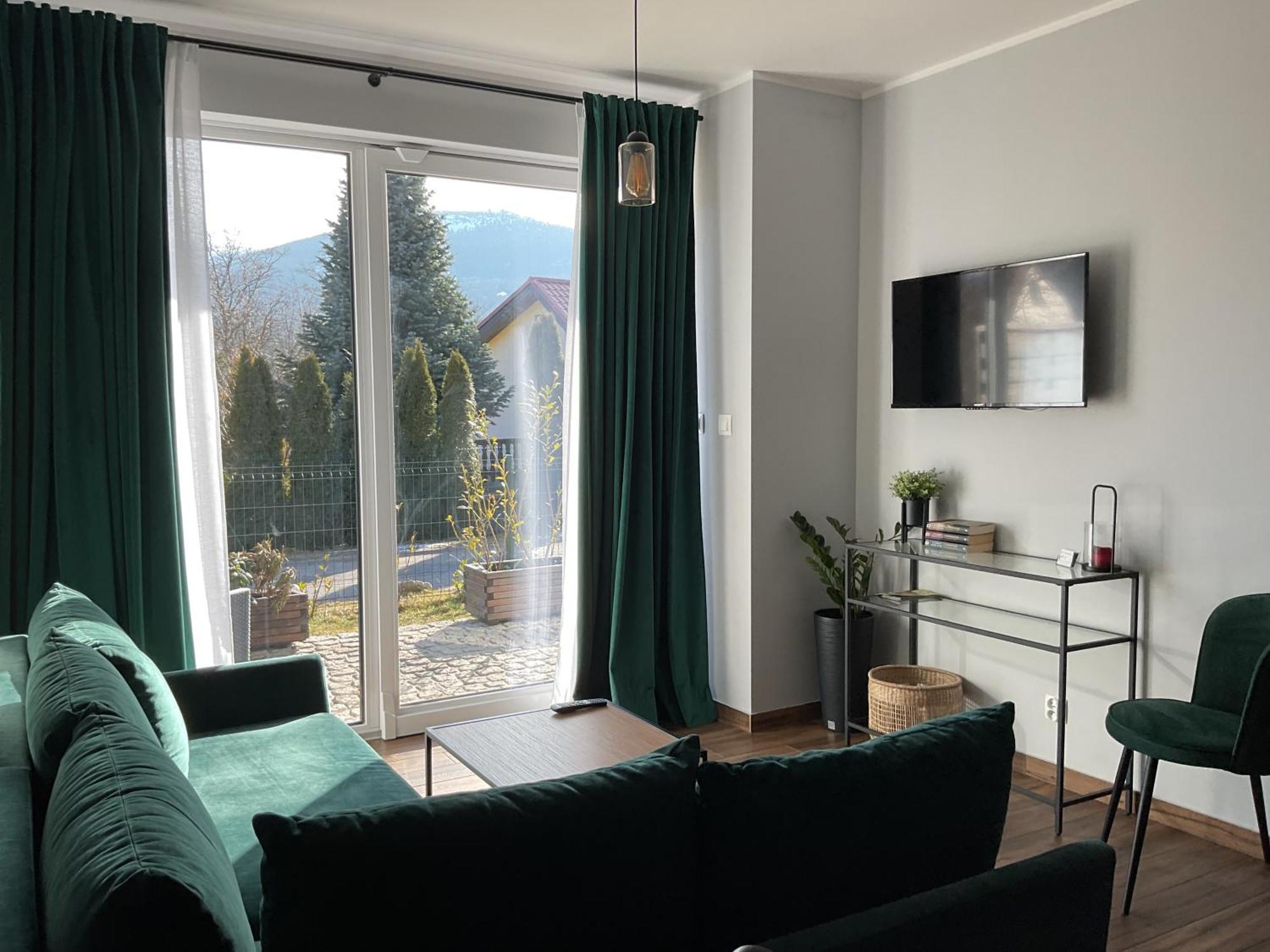 Z Widokiem Apartamenty - Apartamenty Z Widokiem Na Gory I Zewnetrzna Balia Szklarska Poręba Buitenkant foto